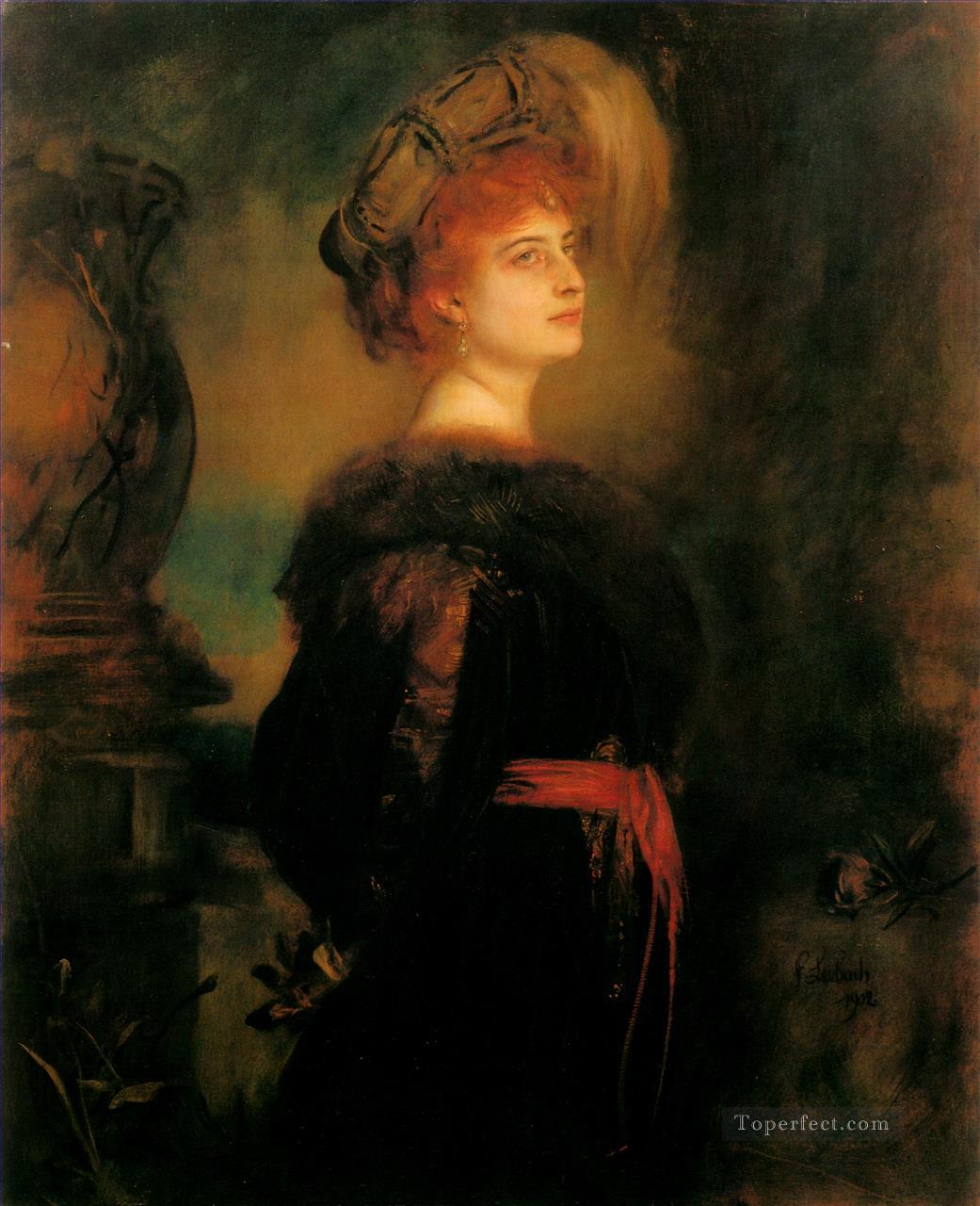 lily merk Franz von Lenbach Oil Paintings